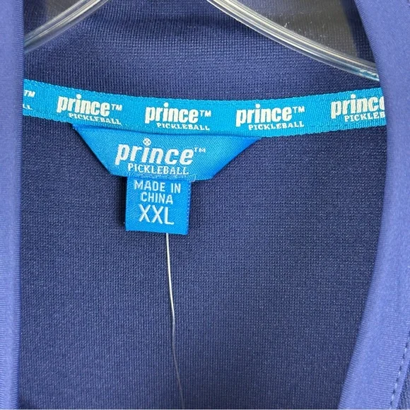 Prince Pickleball Men's Ponte 1/4 Zip Pullover - Picture 4 of 8